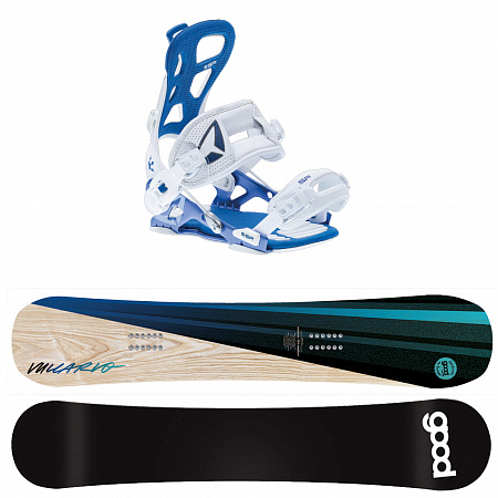 Комплит сноуборд VULCARVO + крепления BROTHERHOOD FT